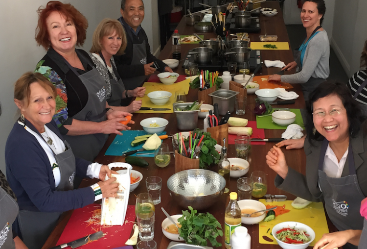 Party food with Asian caterer